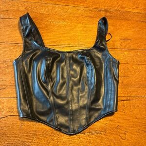 Sincerely Jules Black Corset Top